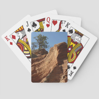 Up to Angels Landing in Zion National Park Playing Cards