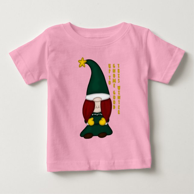 Up to Gnome Good Pun T-Shirts (Front)
