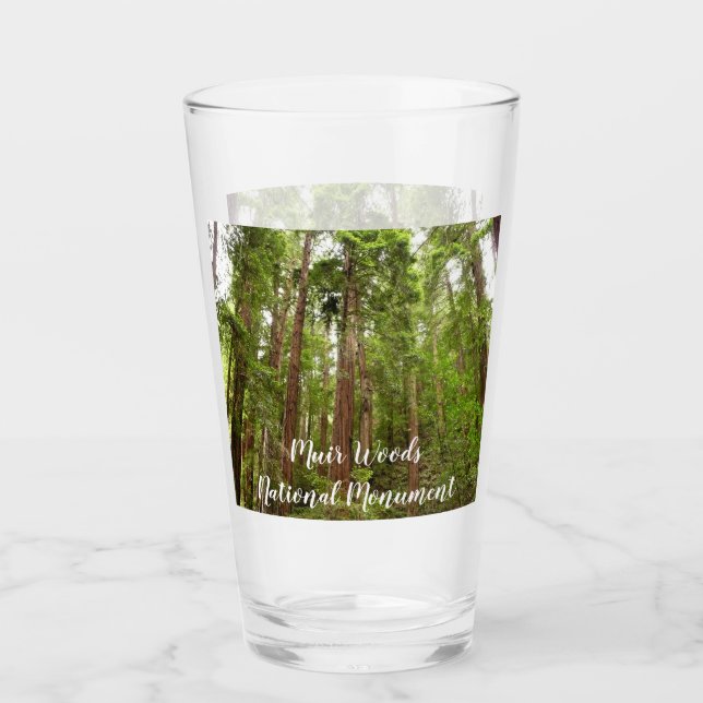 Up to Redwoods I at Muir Woods National Monument Glass (Front)