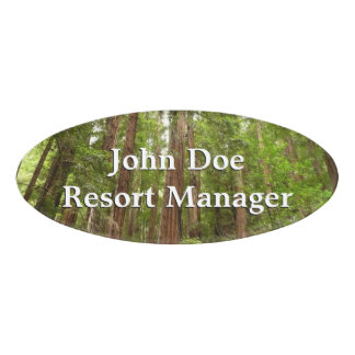 Up to Redwoods I at Muir Woods National Monument Name Tag