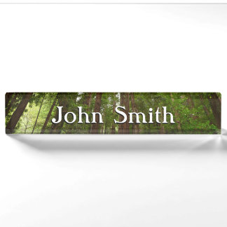 Up to Redwoods I at Muir Woods National Monument Nameplate