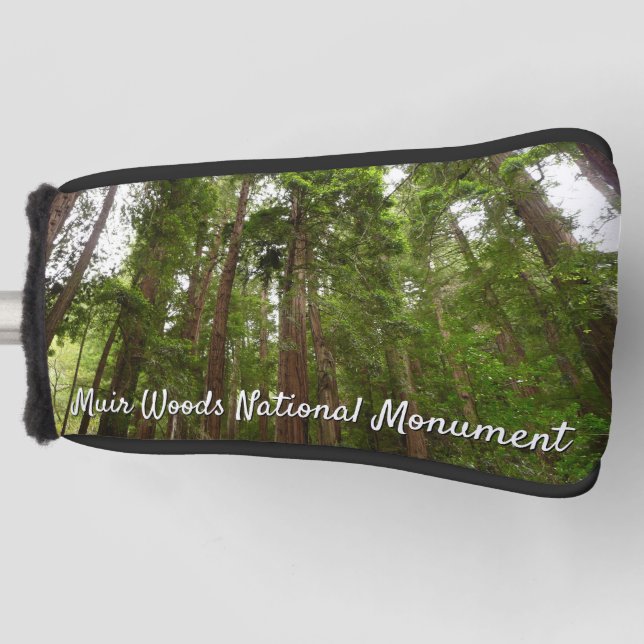 Up to Redwoods I Golf Head Cover (Front)