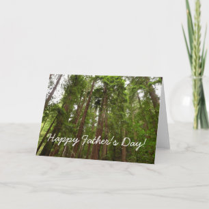 Up to Redwoods II at Muir Woods Father's Day Card