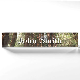 Up to Redwoods II at Muir Woods National Monument Nameplate
