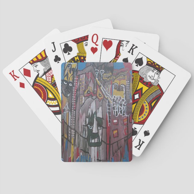 UP TOWN DREAD PLAYING CARDS (Back)