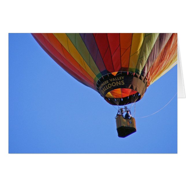 "Up, up and away" (Front Horizontal)