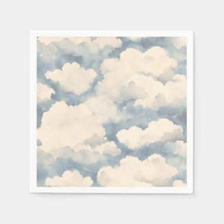 Up, Up and Away Balloon Birthday Napkin