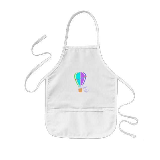 Up Up and Away! Kids Apron (Front)