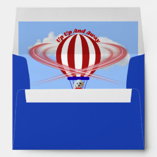 Up Up & Away Birthday Envelopes