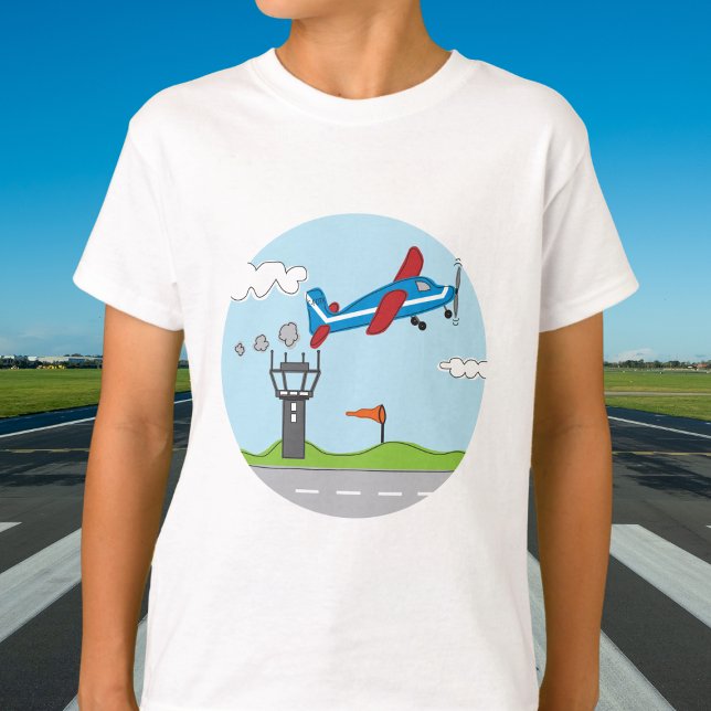 Up, Up & Away! Cute Aeroplane For Little Aviators T-Shirt (Creator Uploaded)