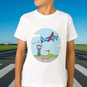 Up, Up & Away! Cute Aeroplane For Little Pilot Nam T-Shirt