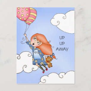 UP Up Away - Postcard