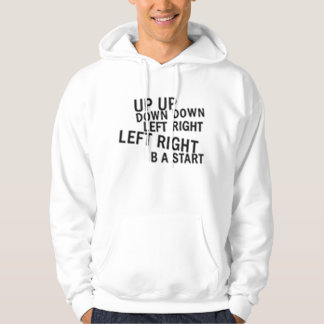 UP UP DOWN DOWN LEFT RIGHT LEFT RIGHT B A START HOODIE