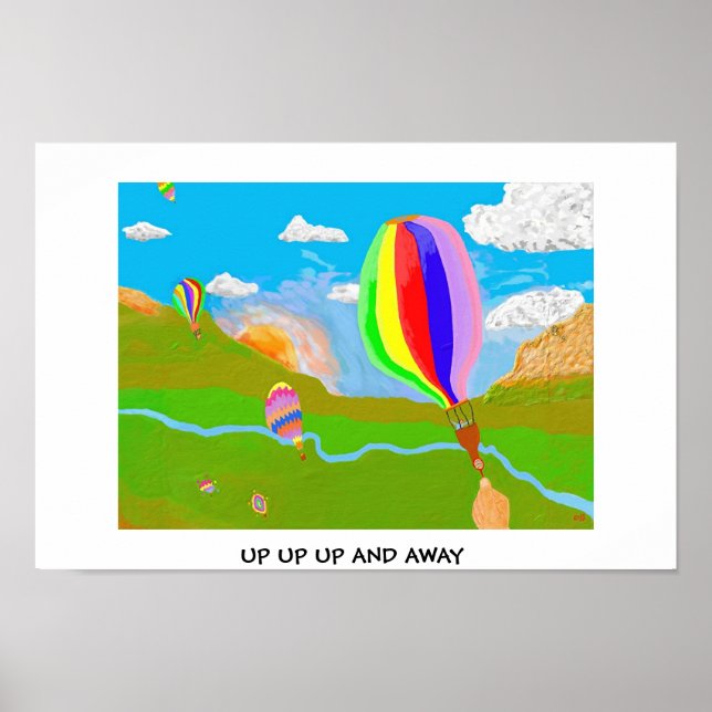 Up Up Up And Away Poster (Front)