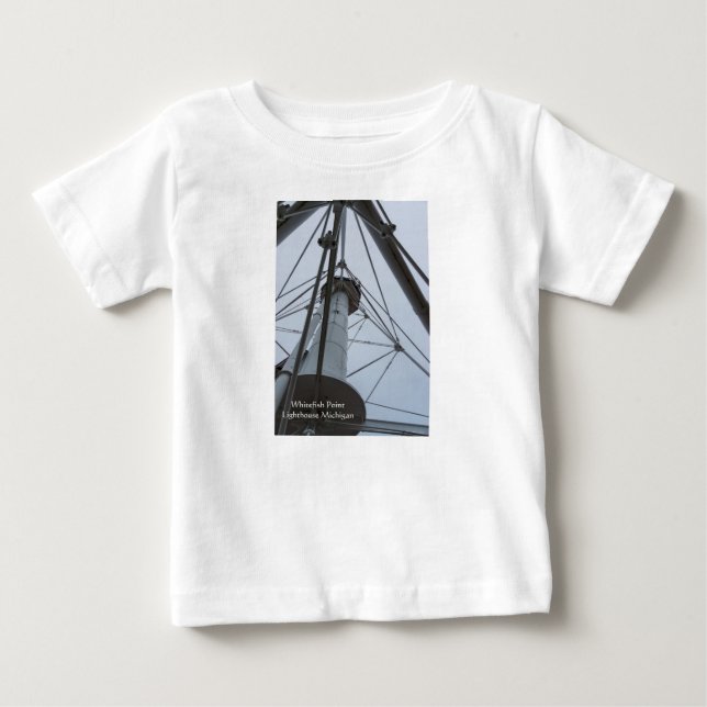 Up Whitefish Point Baby T-Shirt (Front)