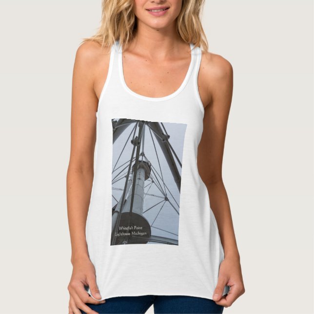 Up Whitefish Point Tank Top (Front)