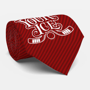 Up Your Ice (Hockey) Neck Tie