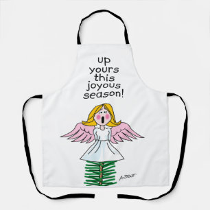 Up Yours This Joyous Season! - Apron