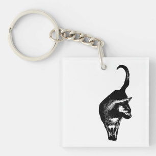Upbeat Pet Token Key Ring