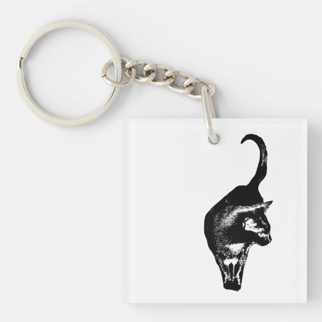 Upbeat Pet Token Key Ring (Front)