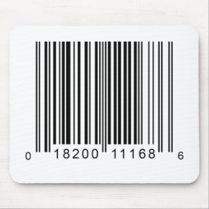 UPC code Mouse Pad