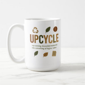 Upcycle Repurposing Discarded Materials Into Somet Coffee Mug