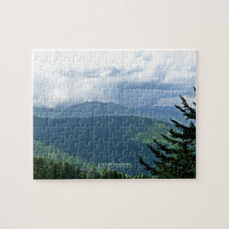 Updated 'Cloud Shadows' Kuwohi Clingmans Dome Jigsaw Puzzle