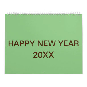 UPDATED Custom TextLogo Calendar