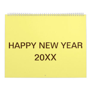 UPDATED Custom TextLogo Calendar