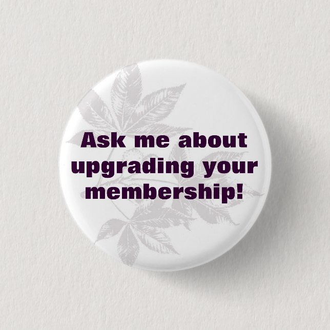 upgrade 3 cm round badge (Front)