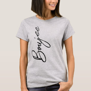 Upgrade Your Style with Customisable Boujee Word T-Shirt