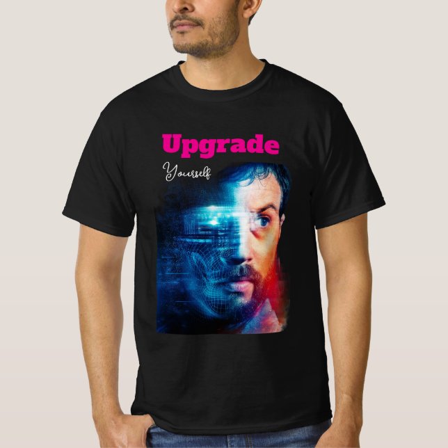 Upgrade Yourself Men’s T-Shirt (Front)
