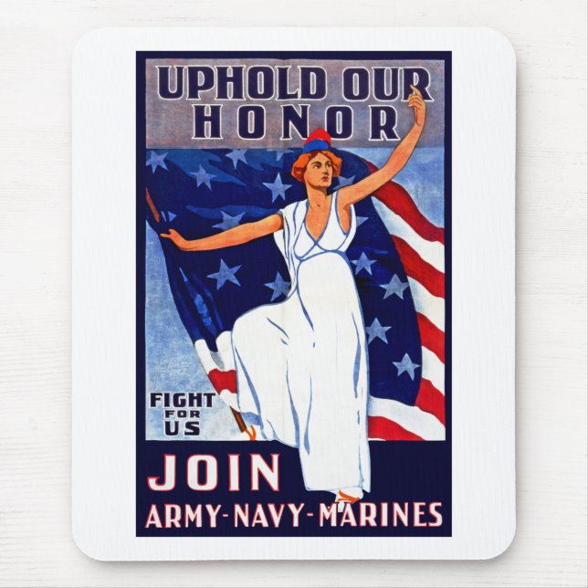 Uphold Our Honour Mouse Pad (Front)