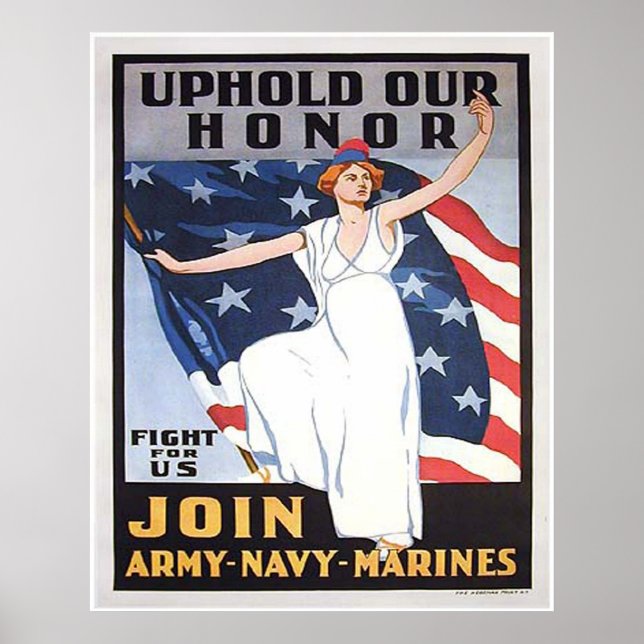 Uphold Our Honour Poster (Front)