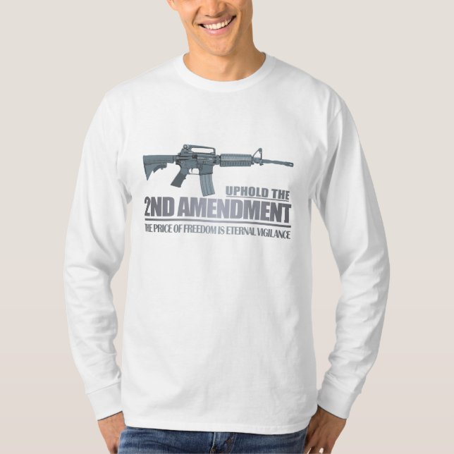 Uphold the 2nd Amendment Apparel T-Shirt (Front)