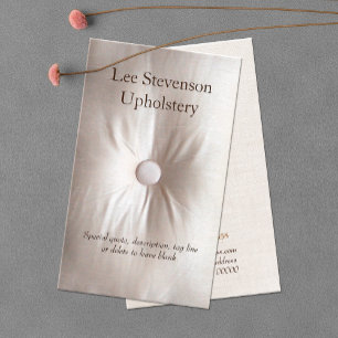 Upholsterer Business Card