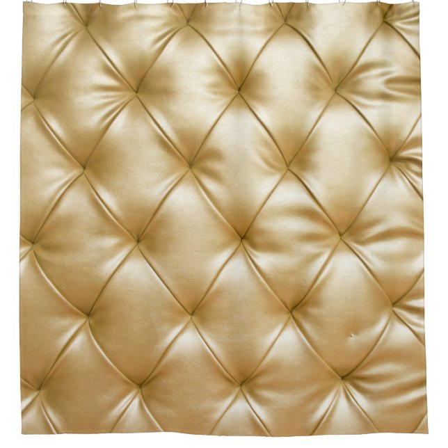 Upholstery  luxurious sofa leather pattern backgro shower curtain (Front)