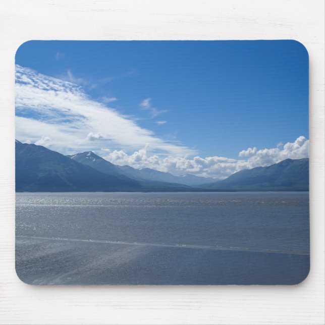 Uplifting Alaska Mountains Mouse Pad (Front)