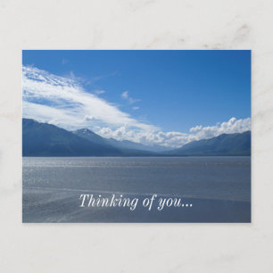 Uplifting Alaska Mountains Postcard