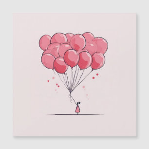 Uplifting Balloons Cute Valentines Day Card