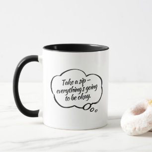 Uplifting Calm Mornings Thoughtful Gift Mug