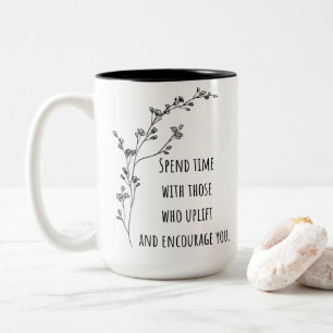 Uplifting Connections Two-Tone Coffee Mug