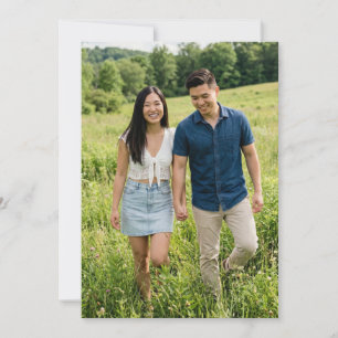 Uplifting Green Realistic Photo Invitation