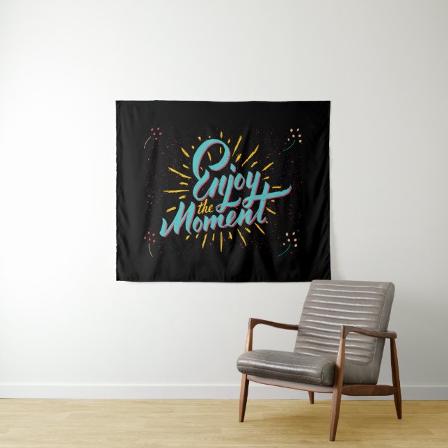 Uplifting Messages for a Positive Vibe  Tapestry (In Situ (Horizontal))