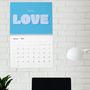Uplifting Motivational Inspirational Quotes 2027 Calendar
