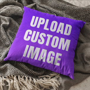 Upload 2 Custom Image - Add Your Own To Print On A Cushion