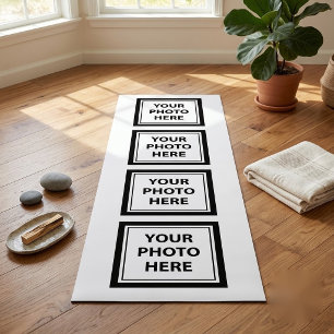 Upload 4 Photos – Customise Picture Yoga Mat
