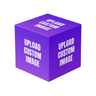 Upload 5 Custom Image - Add Your Own To Print On A Cube