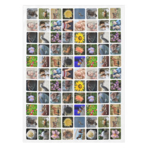 upload 88 diferent images tablecloth