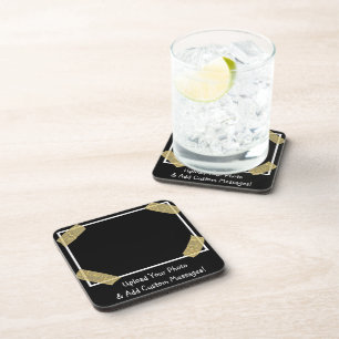 Upload a Photo and Add a Custom Personal Message Coaster